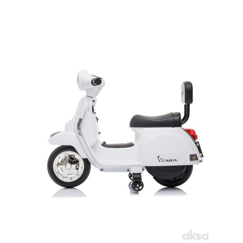Mini Vespa skuter za decu,bela 