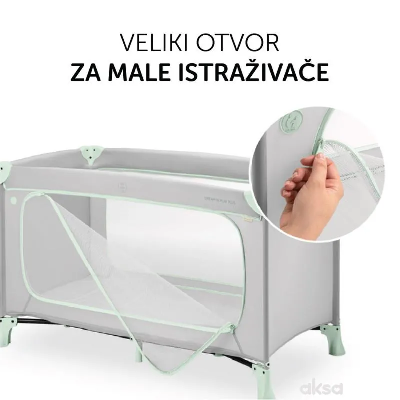 Hauck prenosivi krevetac Dream n Play Plus,Mint