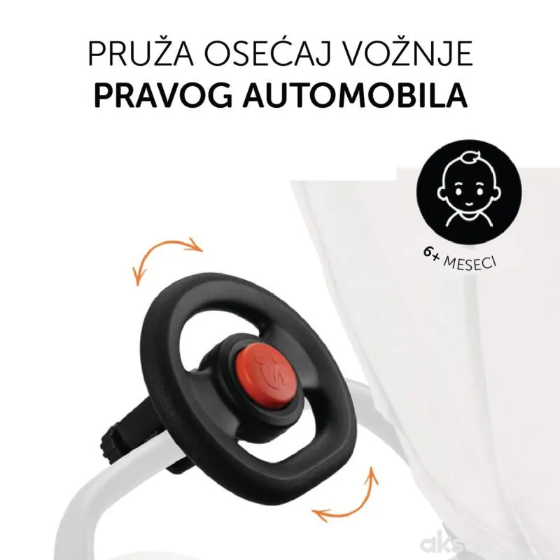 Hauck igračka volan za kolica, Black