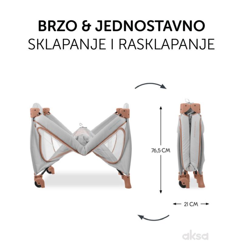 Hauck prenosivi krevetac Sleep n Play Go Plus,Cork 