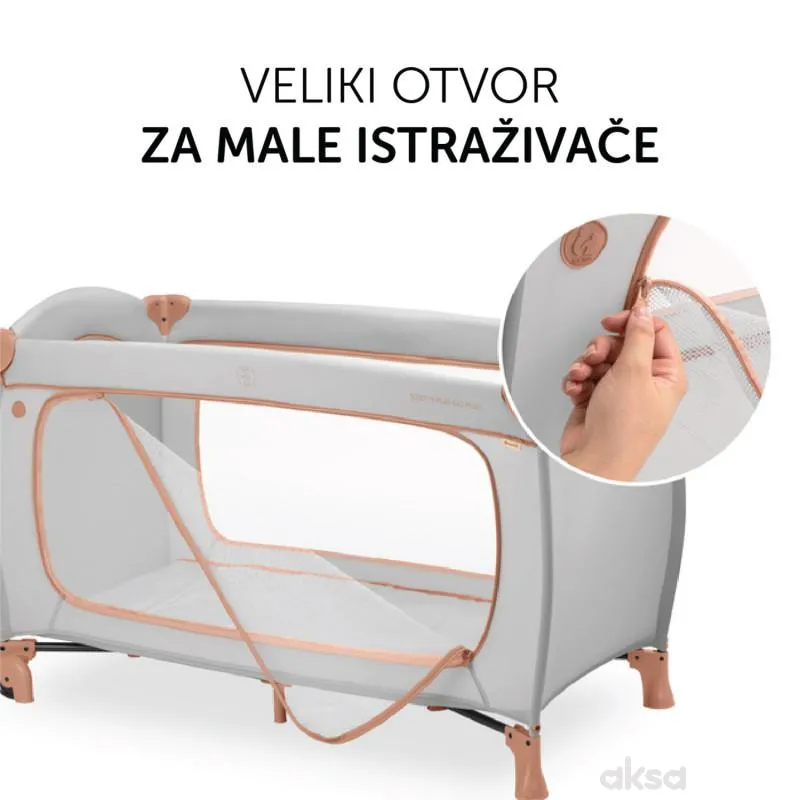 Hauck prenosivi krevetac Sleep n Play Go Plus,Cork