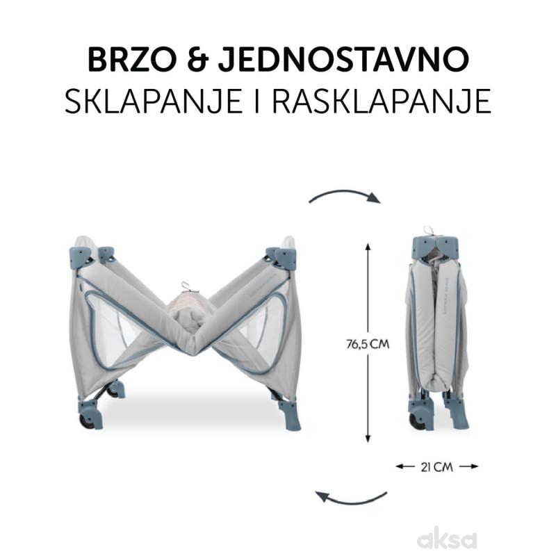 Hauck prenosivi krevetac Sleep n Play Go Plus,Blue 