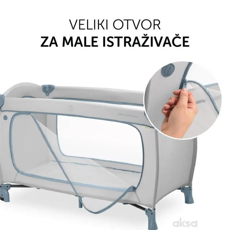 Hauck prenosivi krevetac Sleep n Play Go Plus,Blue