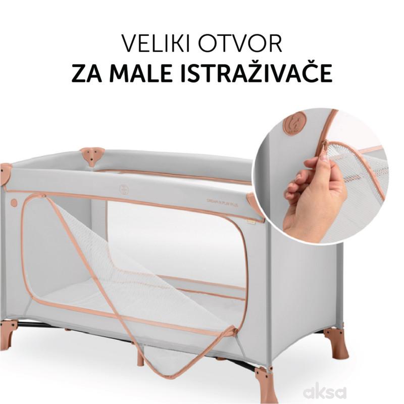 Hauck prenosivi krevetac Dream n Play Plus,Cork 
