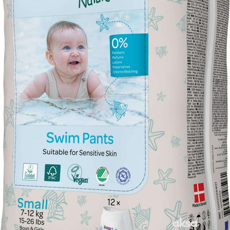 Bambo Nature gacice za kupanje S, 7-12 kg, 12kom 