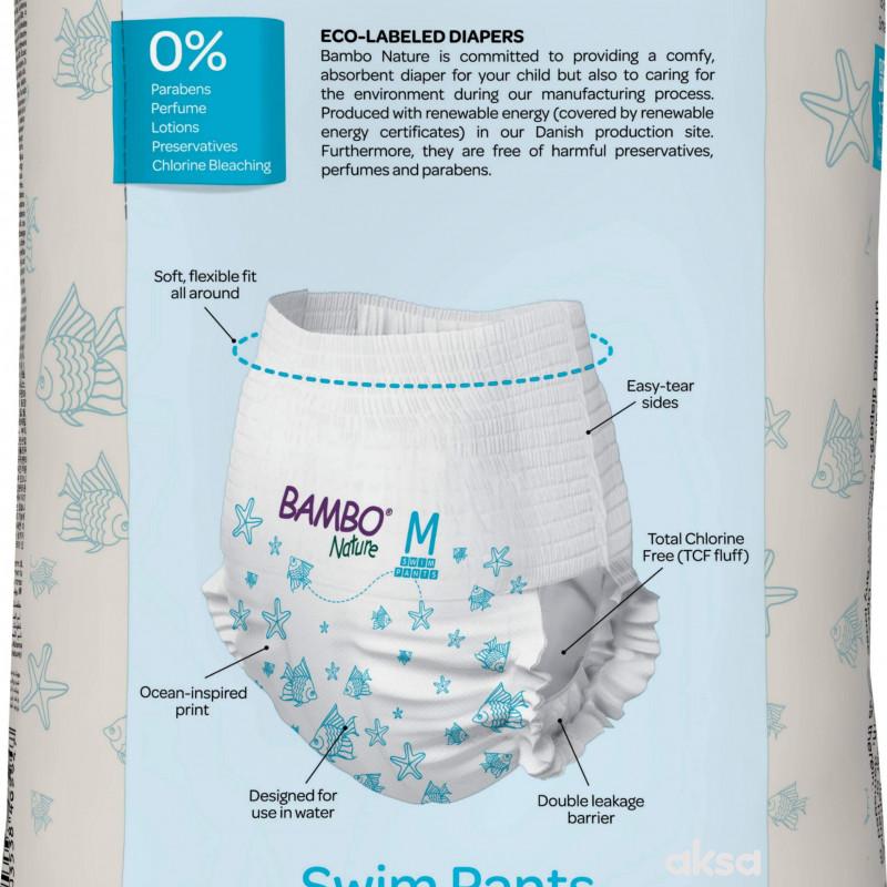 Bambo Nature gacice za kupanje M, 12 + kg, 12KOM 
