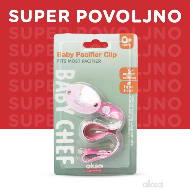 Baby Chef lančić za lažu, roze