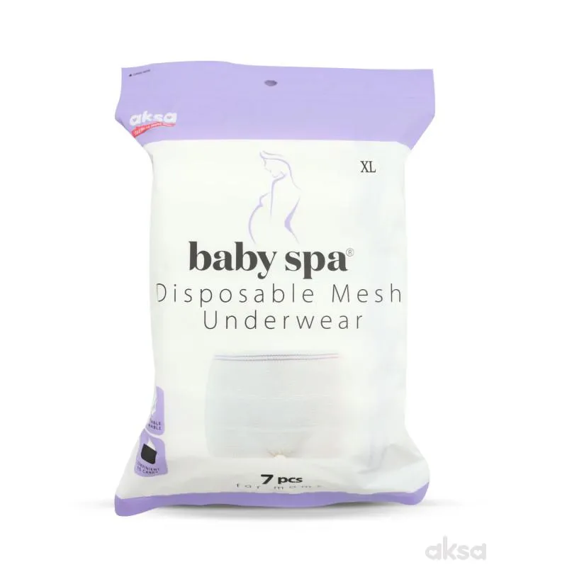 Baby Spa mrežaste gaćice za porodilje XL 7 kom
