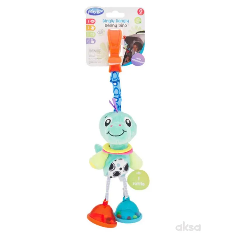 Playgro igračka štipaljka <br />
veseli Dino za kolica