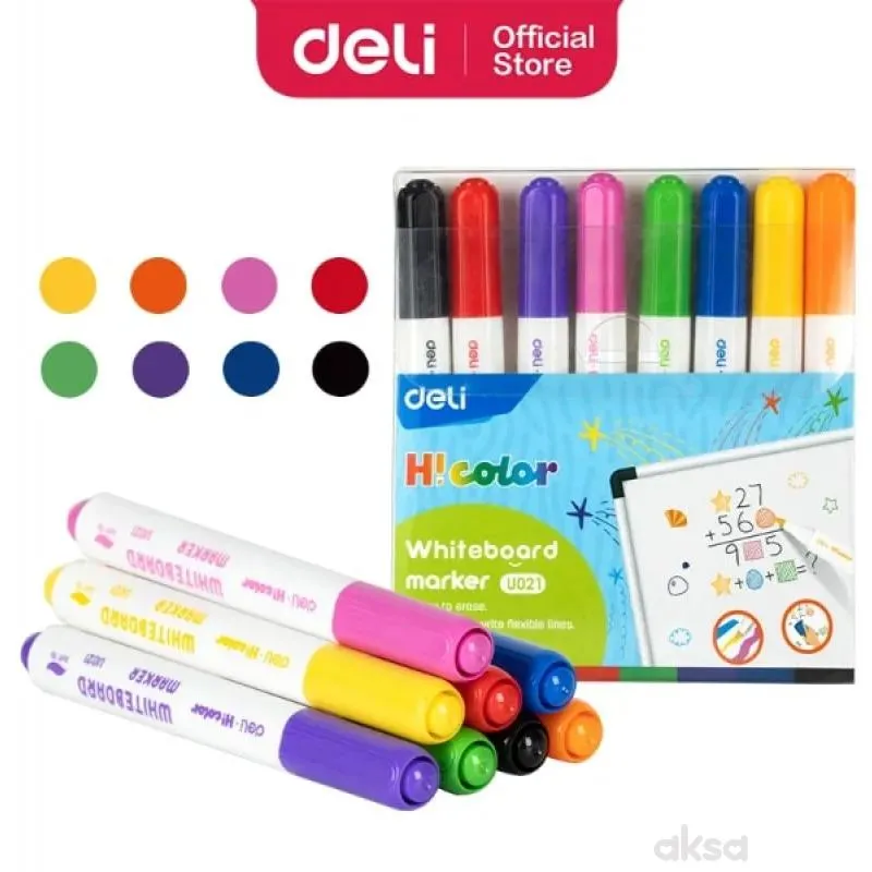 Flomasteri za belu tablu 1/8