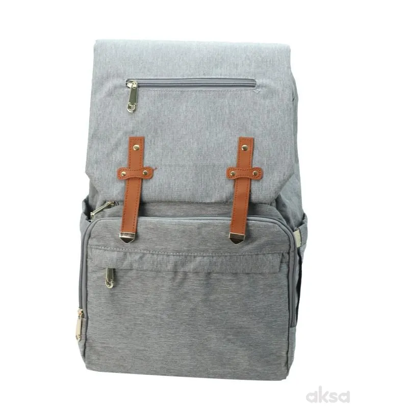 Cute&Cool torba za mame Mamma Pack siva