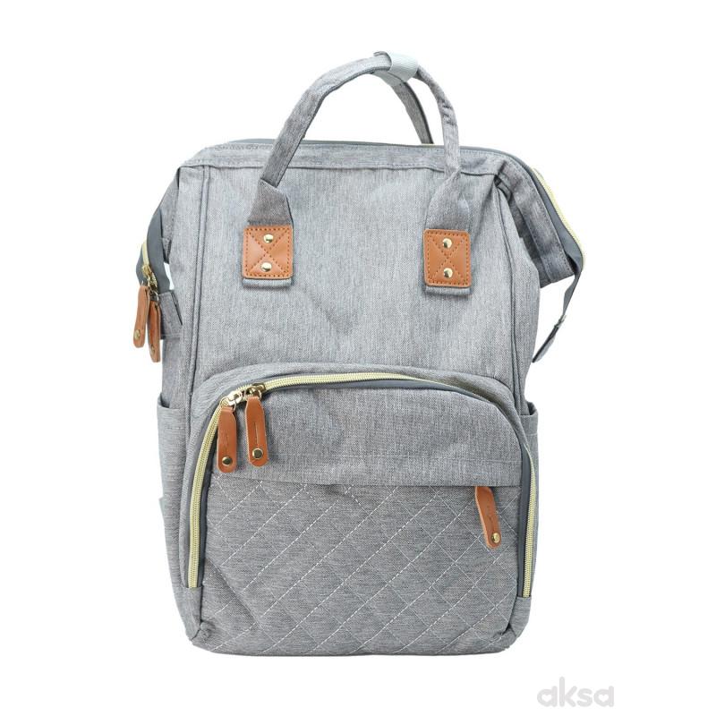 Cute&Cool torba za mame Carry all siva 