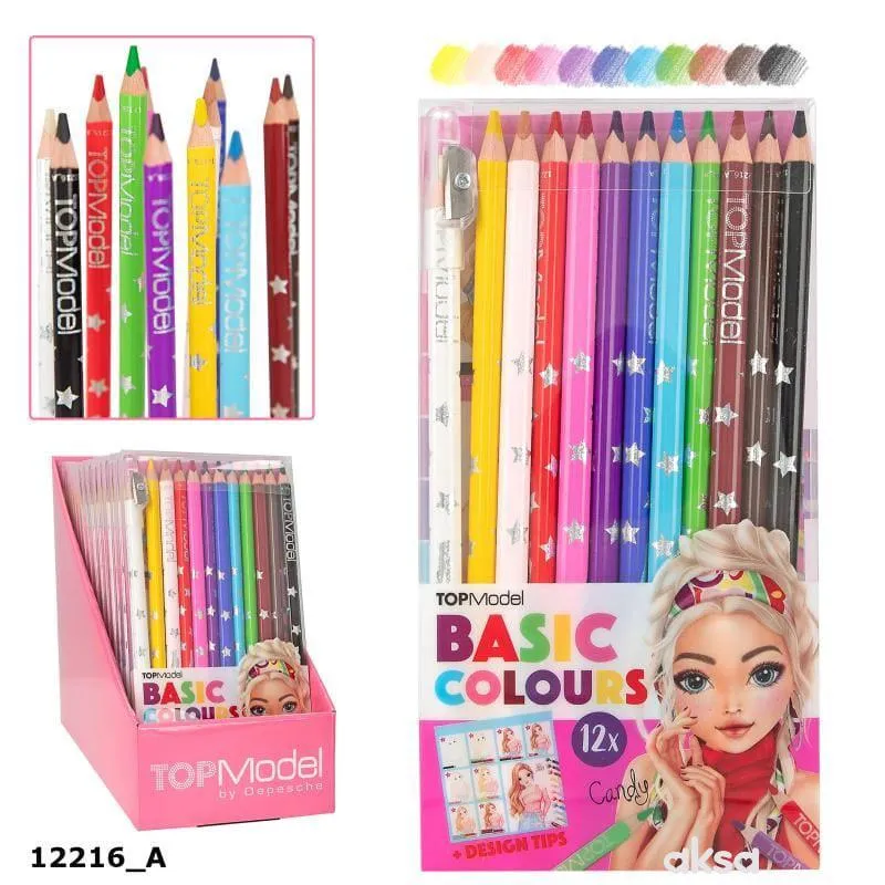 Top Model osnovni set bojica 12/1 (display 18/1) 