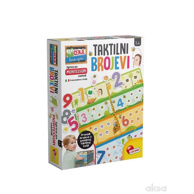 Montessori taktilni brojevi