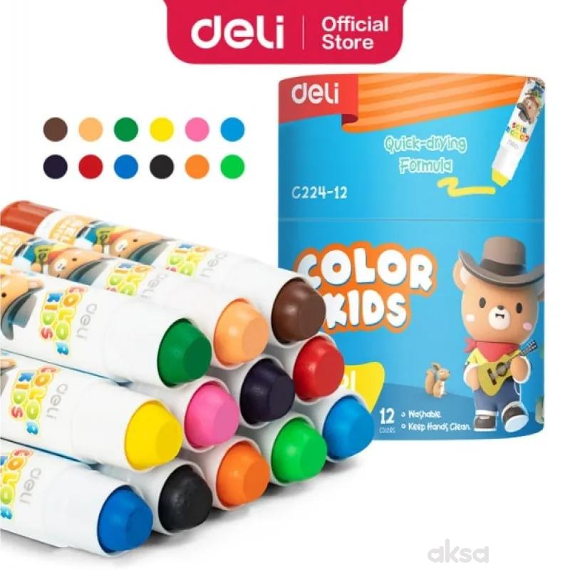 Color kids gel tempera u tubi 1/12 