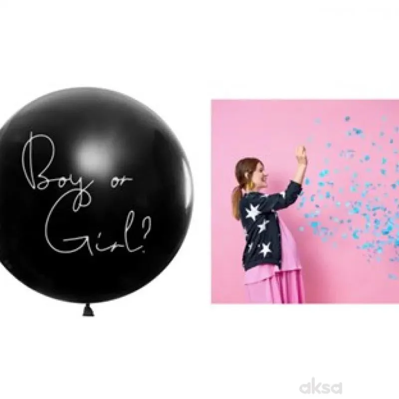 Balon za otkrivanje spola dječak 100 cm