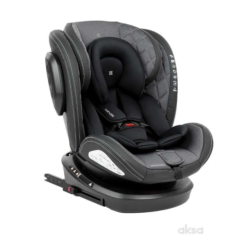 Kikka Boo Autosjedište Stark dark grey