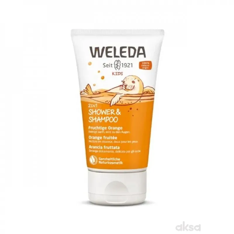 Weleda Šampon i losion za djecu narandža 150 ml