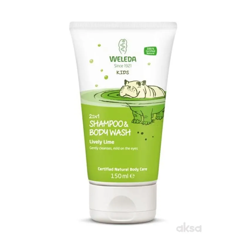 Weleda Šampon i losion za djecu limeta 150 ml