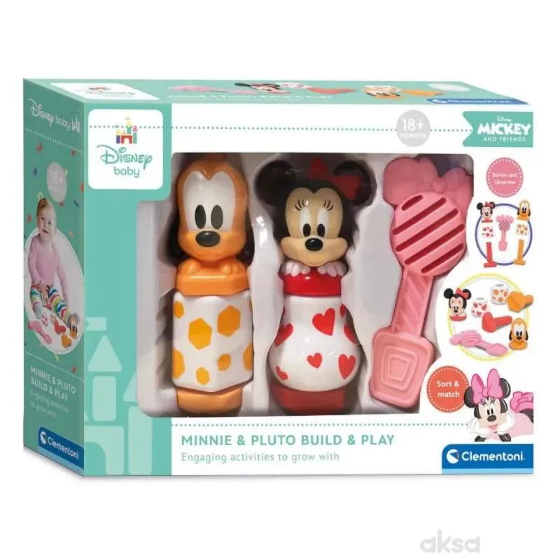 Clementoni Minnie igraj se i gradi
