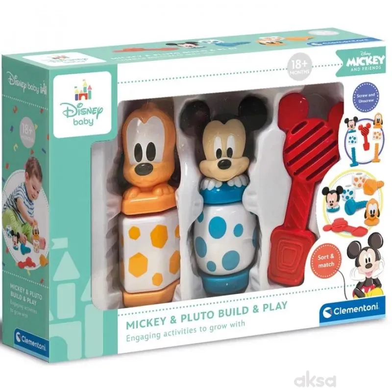 Clementoni baby Mickey gradi i igraj se