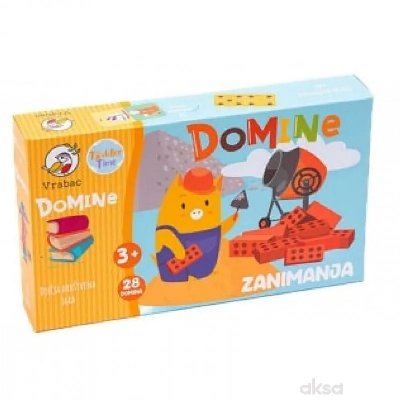 Vrabac Toddler time, domine zanimanja