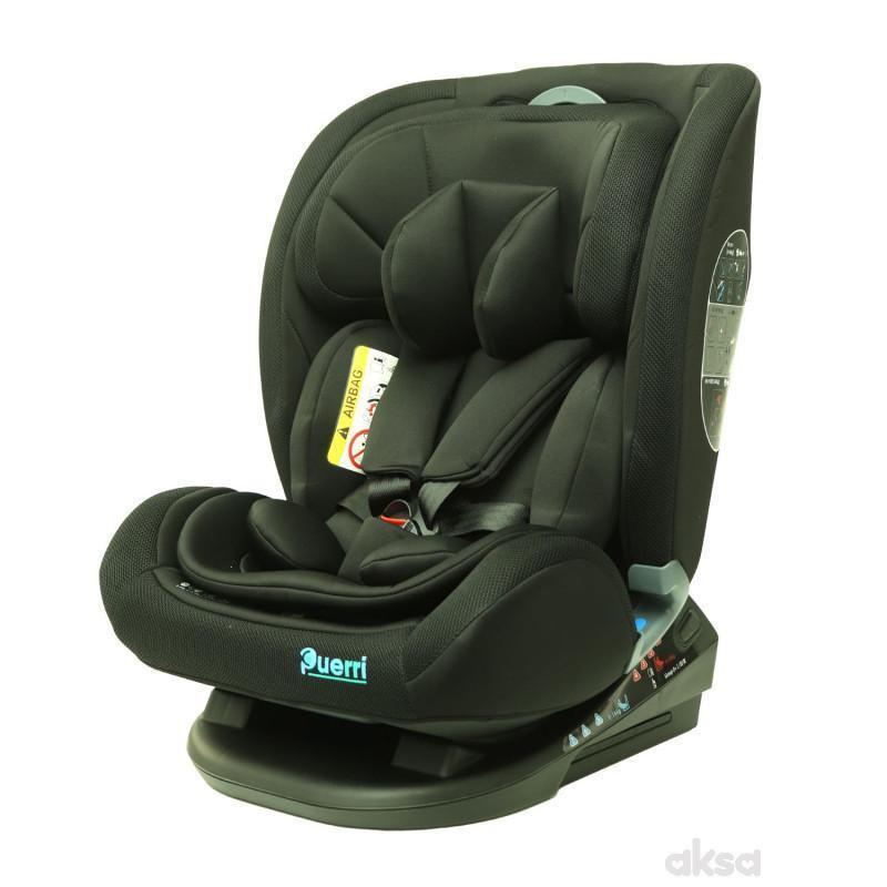 Puerri a-s Grow Safe 0/1/2/3 (0-36kg), Black 