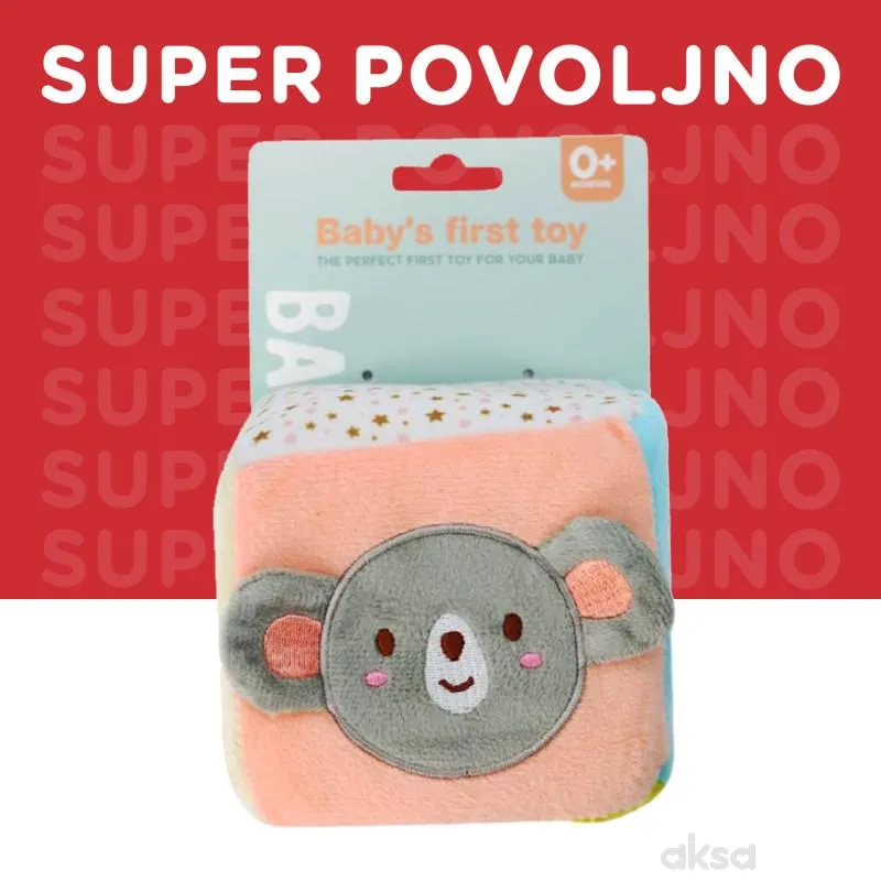 Baby chef prva igračka mekana kocka