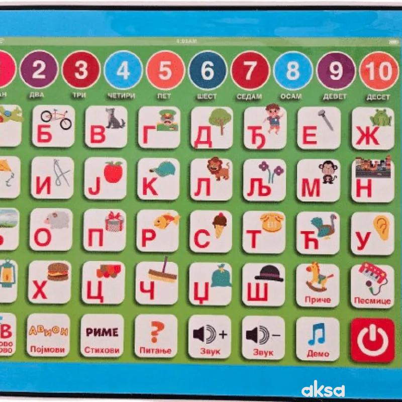 Edukatina igra sr moj prvi edukativni tablet 