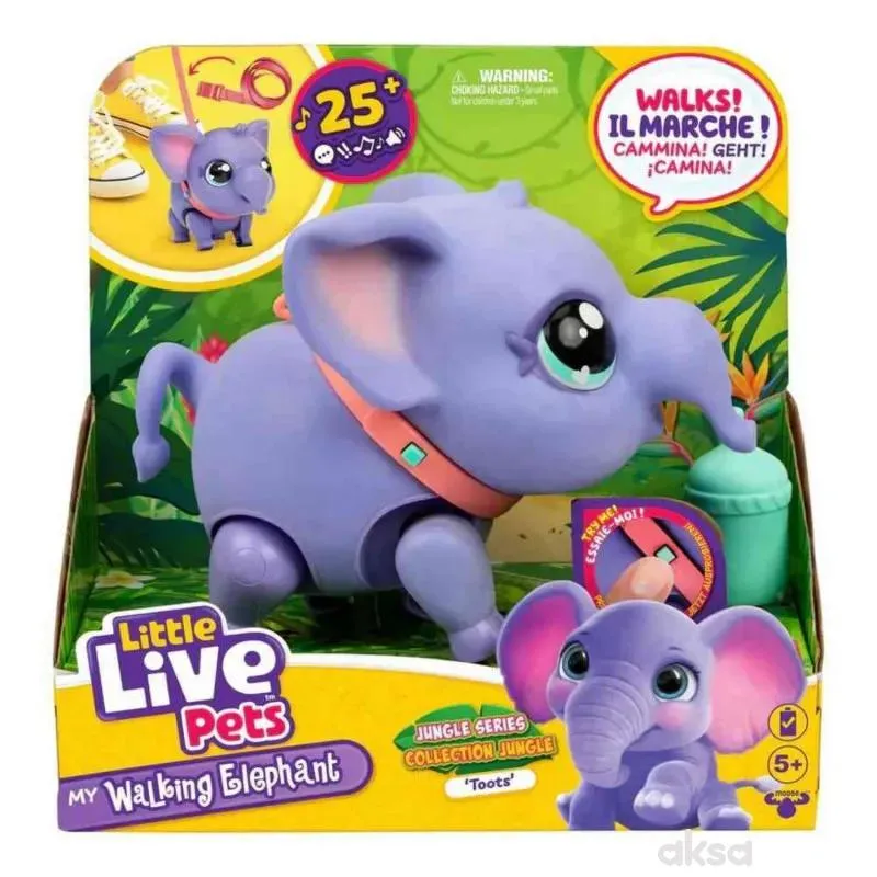 Little Live Pets cozy dozy interaktivni slon