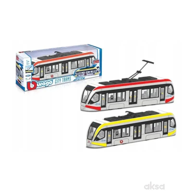 Burago 1:43 Street fire tramvaj