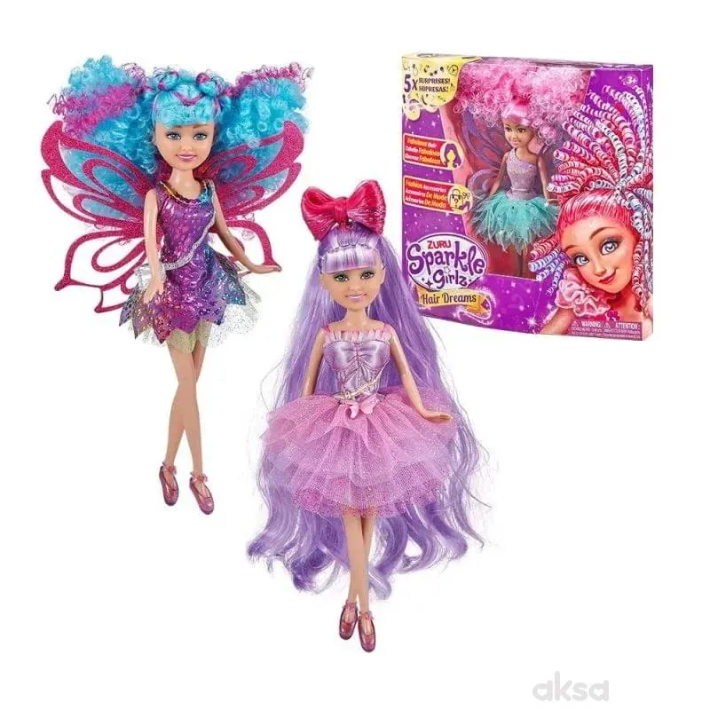 Sparkle girlz lutka Hair dreams