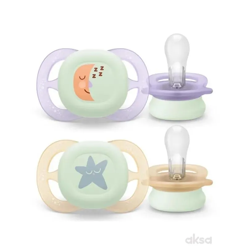 Avent varalica starter noćna 0-2m girl 2kom 