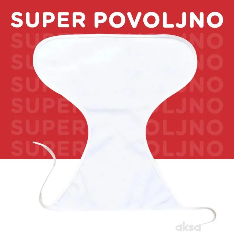 Lillo&Pippo švedska pelena, bela