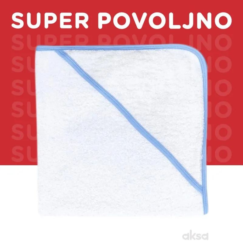 Lillo&Pippo peškir sa kapuljačom 80x80cm
