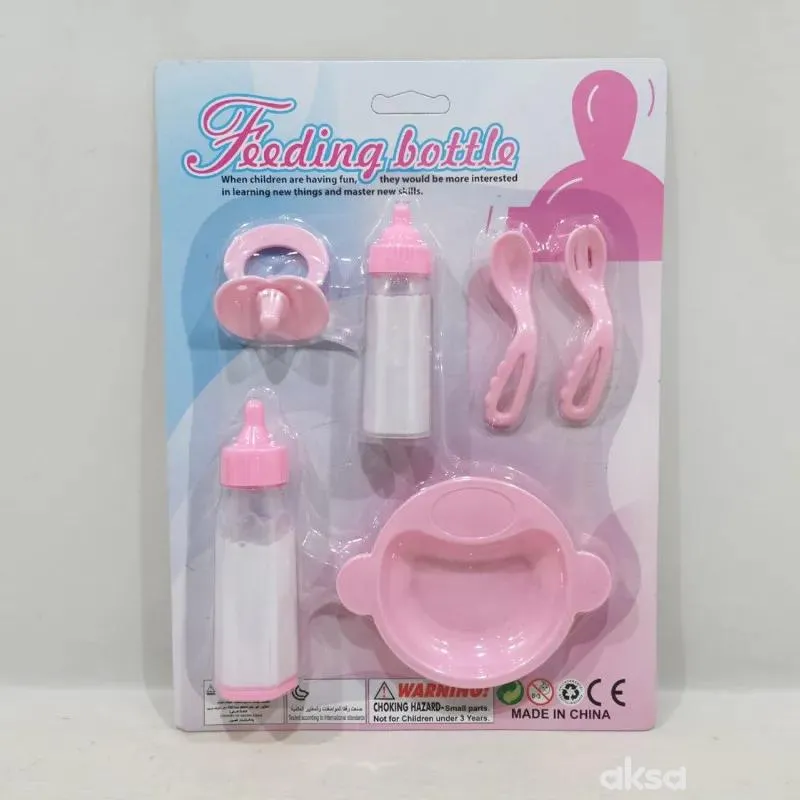 HK Mini igračka set za hranjenje beba,6 el