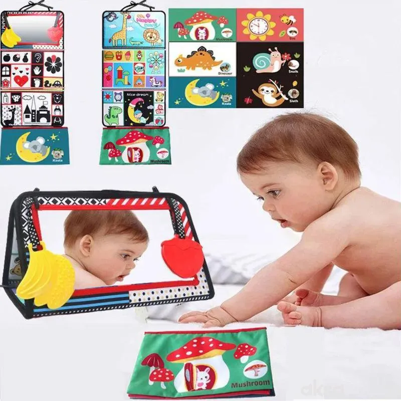 HK Mini igračka za bebe sa ogedalom ,trougao