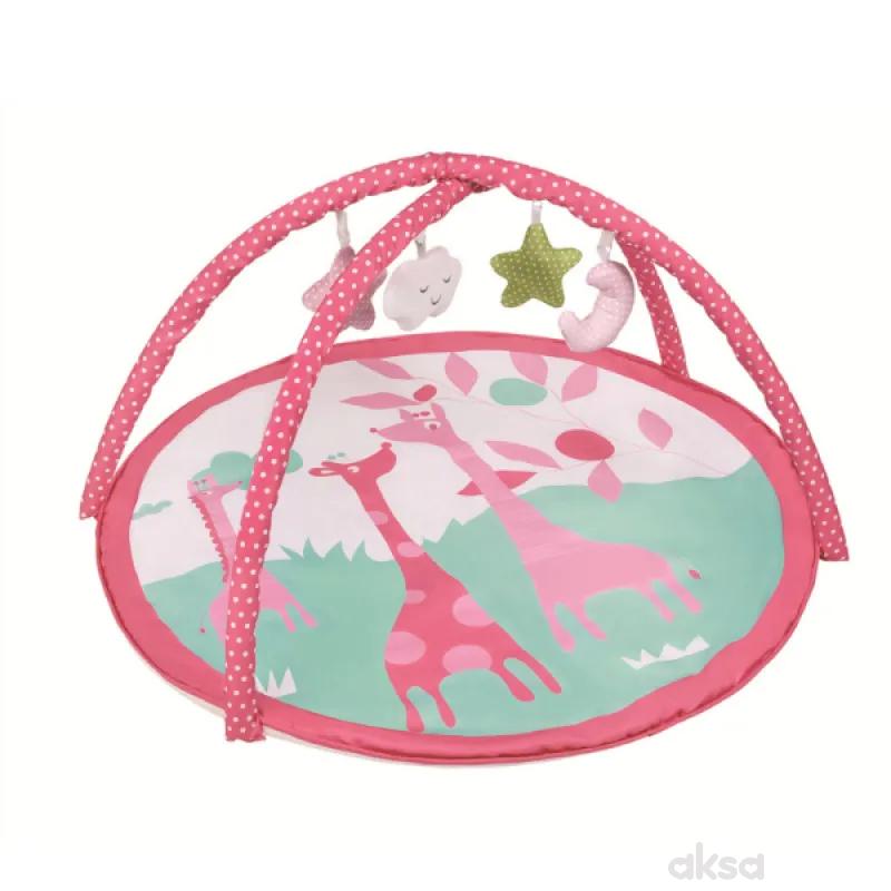 HK Mini baby gimnastika roze žirafa 