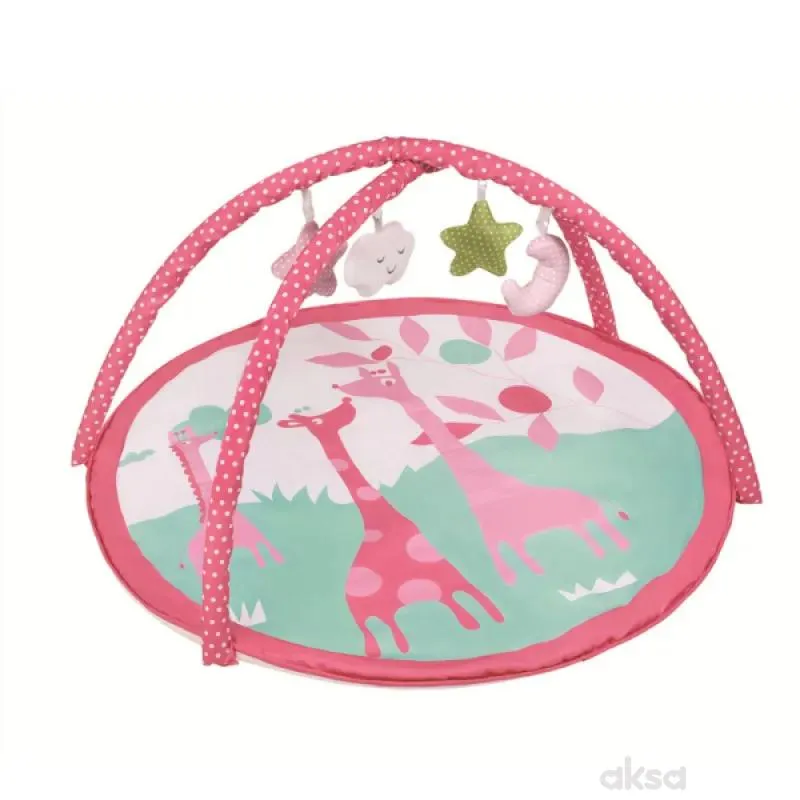HK Mini baby gimnastika roze žirafa