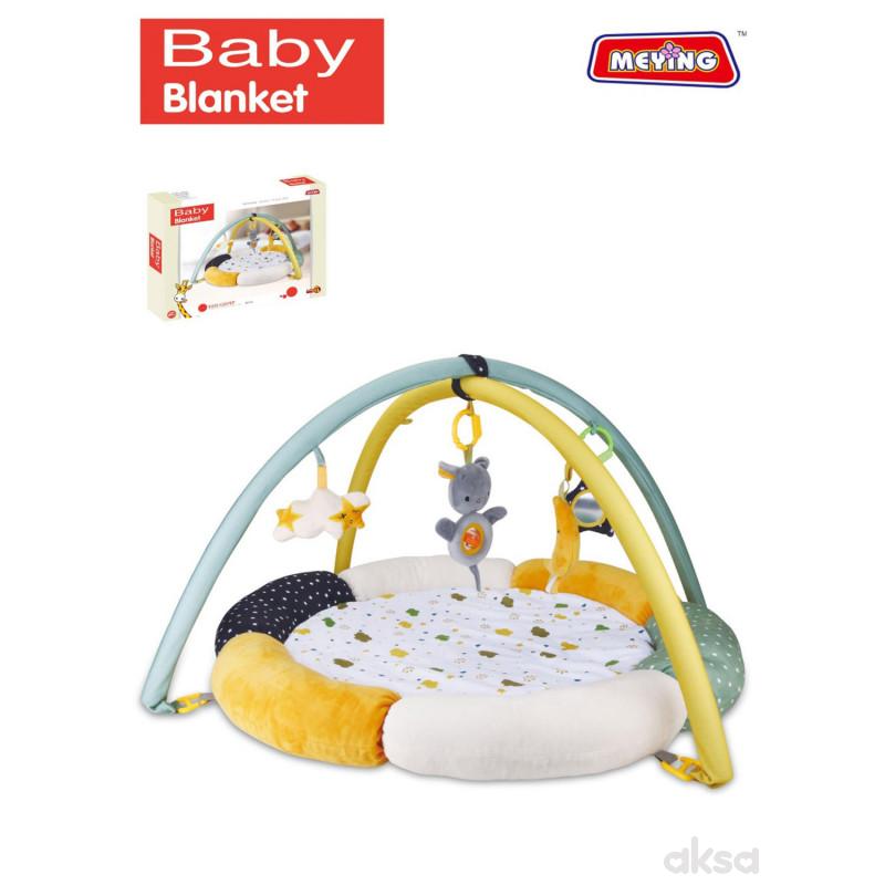 HK Mini mekana gimnastika za bebe žuto,plava 