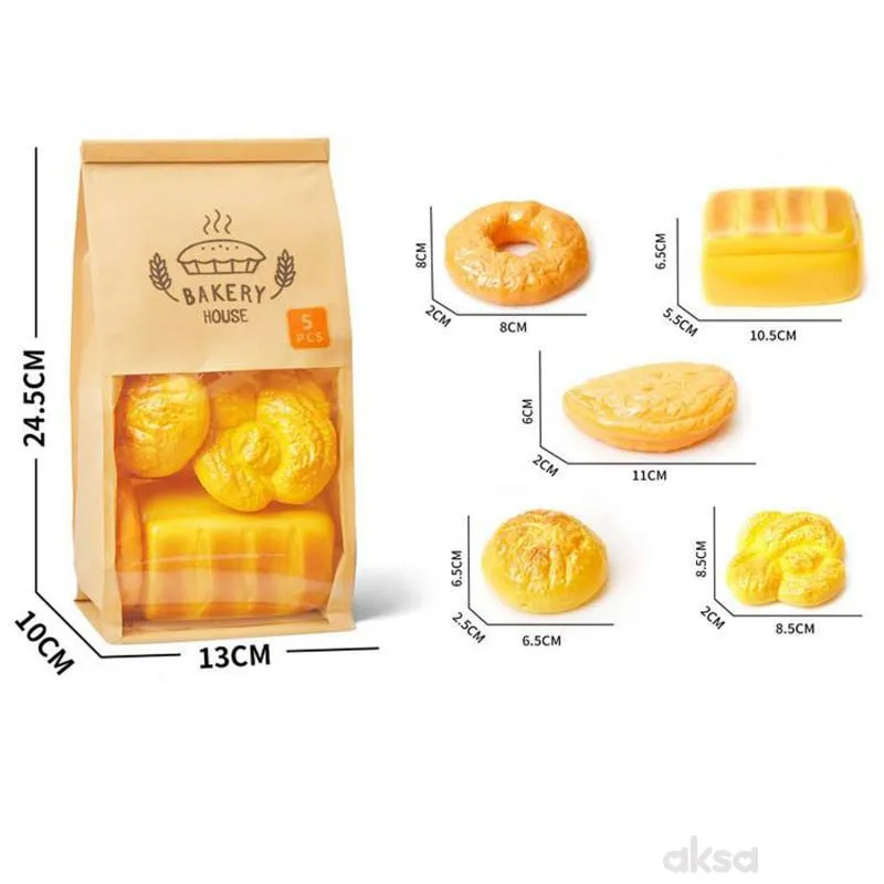HK Mini igračka pekara, peciva