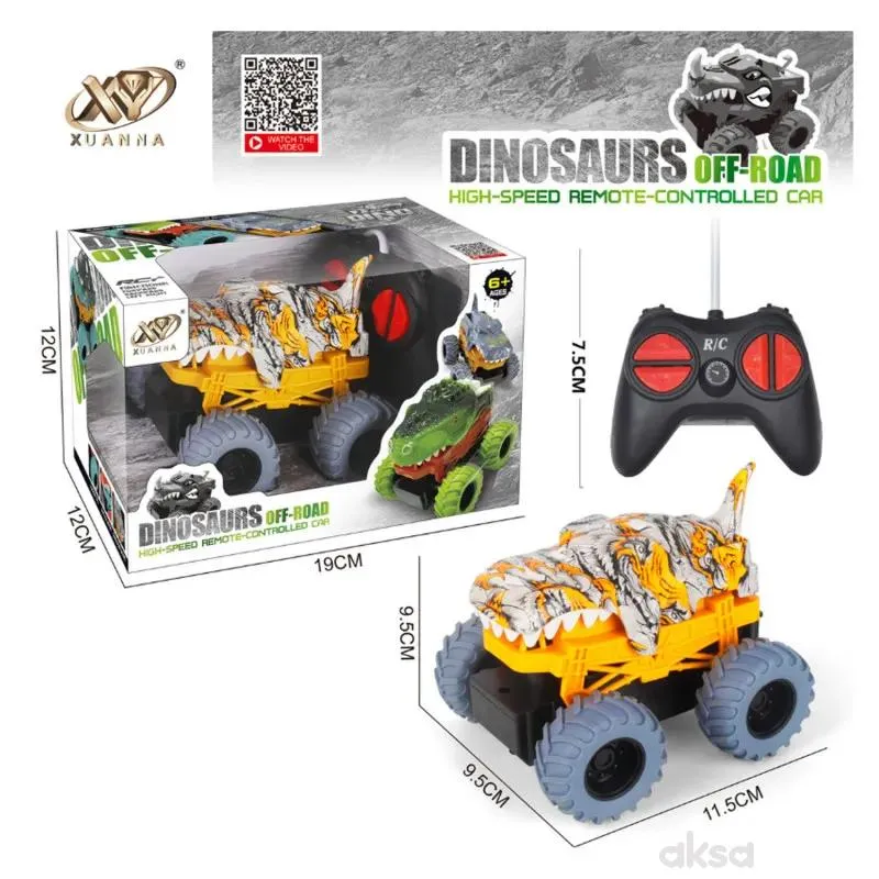 HK Mini RC automobil sa likom dinosaurusa
