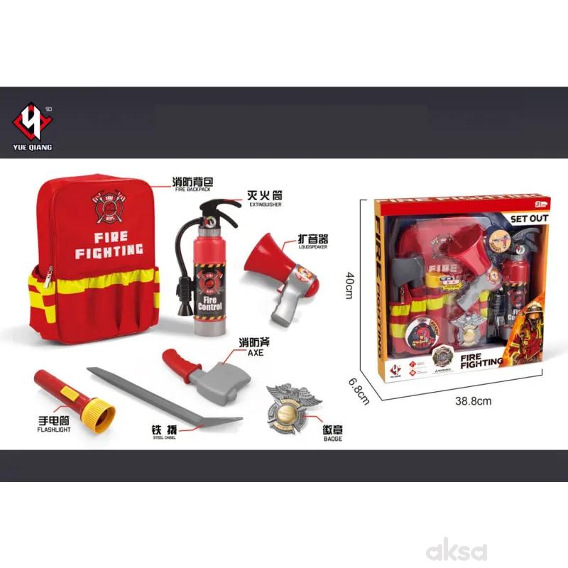 HK Mini igračka set za gašenje požara 