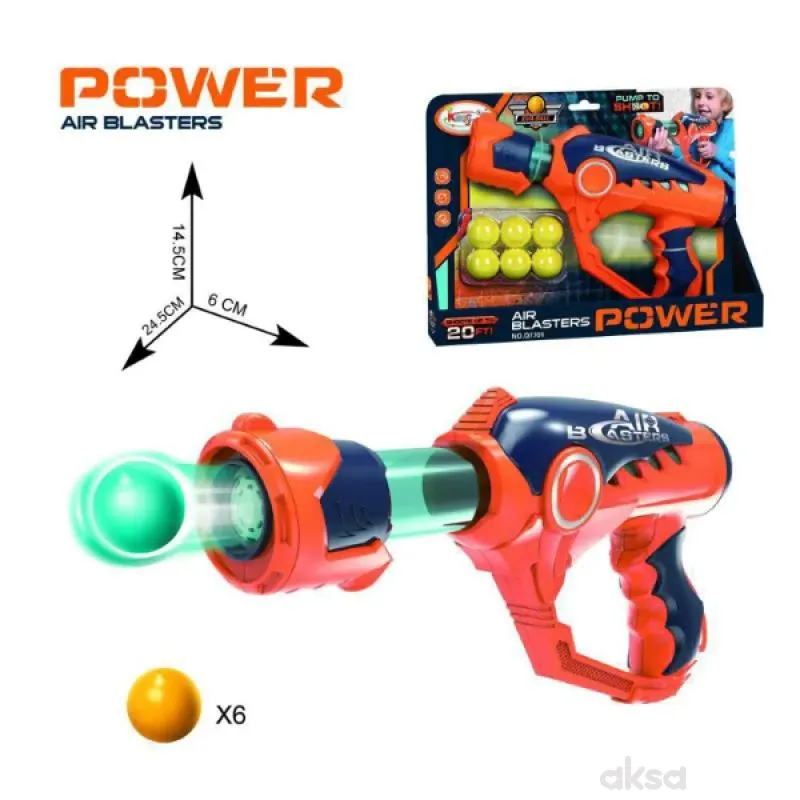 HK Mini Airblasters igračka sa lopticama