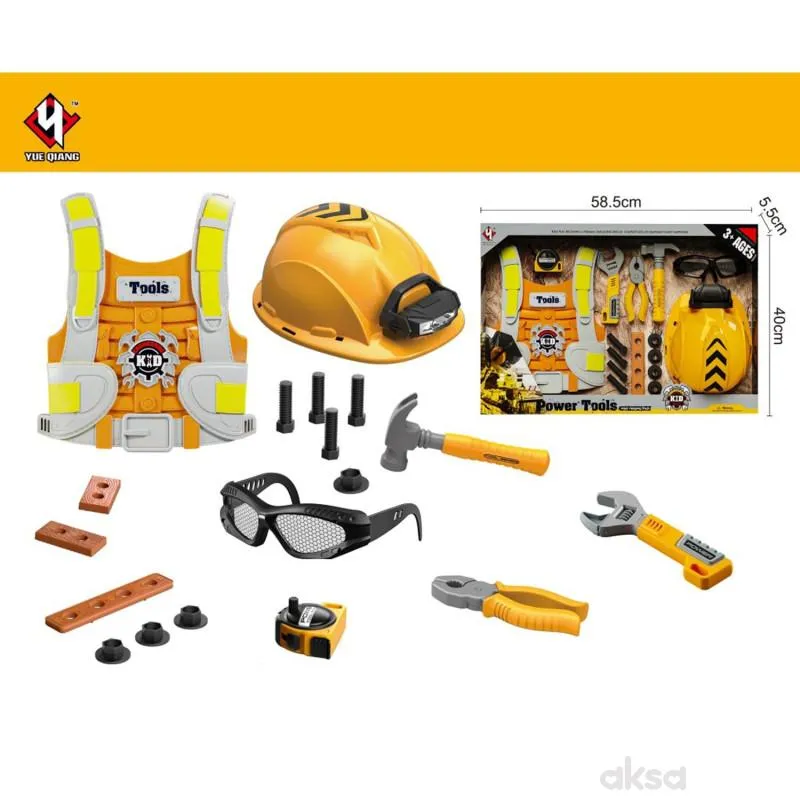 HK Mini igračka set za rad na gradilištu