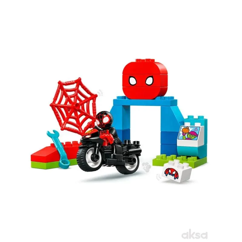 Lego Spidey Spinova avantura sa motociklima