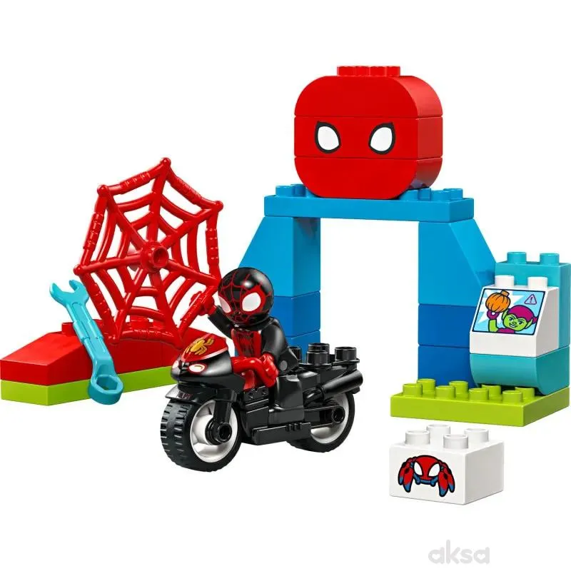 Lego Spidey Spinova avantura sa motociklima