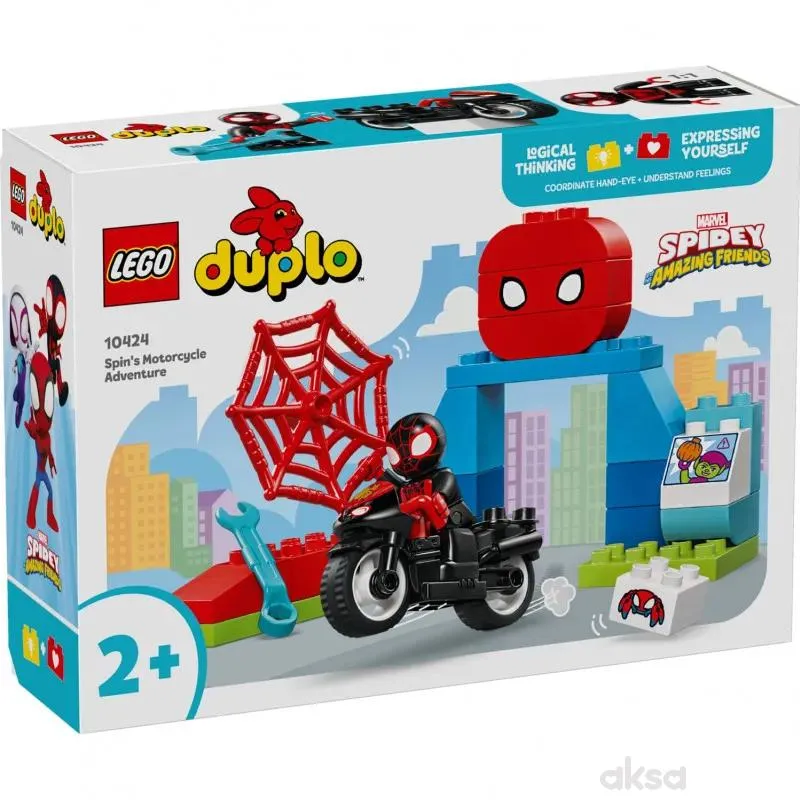 Lego Spidey Spinova avantura sa motociklima
