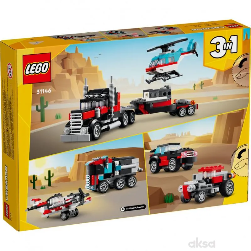 Lego Kamion i helikopter