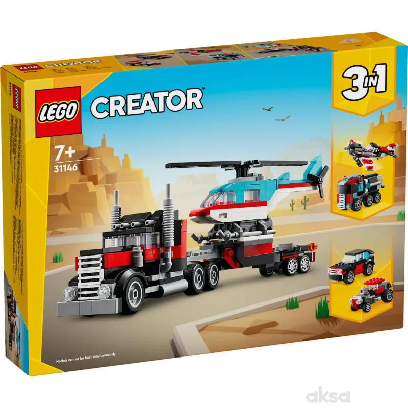Lego Kamion i helikopter